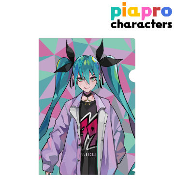 初音ミク Street Style Art by LAM クリアファイル