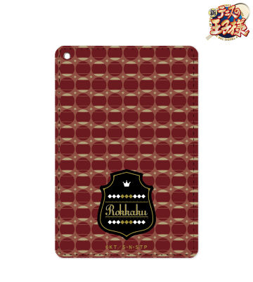 六角 ボール柄 1ポケットパスケース