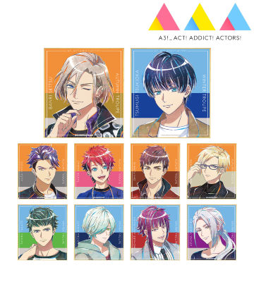 トレーディング Ani-Art ミニ色紙 秋組＆冬組ver.