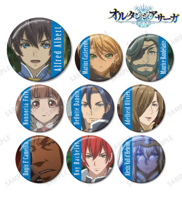 トレーディンググリッター缶バッジ