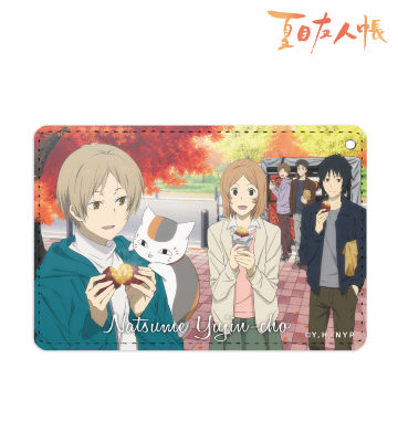 描き下ろしイラスト みんなで焼き芋ver. 1ポケットパスケース