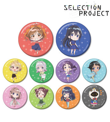 トレーディング ちびキャラ 缶バッジ