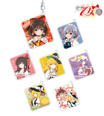 トレーディングアクリルキーホルダー