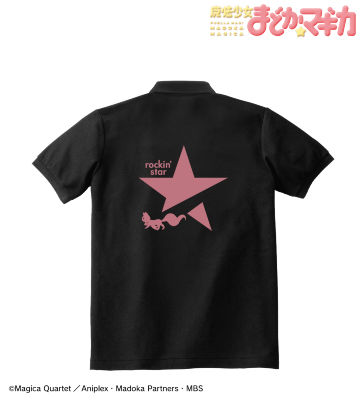 rockin'starコラボ ロゴ 第2弾 鹿目まどか ポロシャツ/レディース