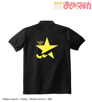 rockin'starコラボ ロゴ 第2弾 巴マミ ポロシャツ/レディース