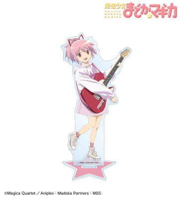 rockin'starコラボ 描き下ろしイラスト 第2弾 鹿目まどか BIGアクリルスタンド