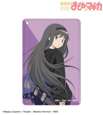 rockin'starコラボ 描き下ろしイラスト 第2弾 暁美ほむら 1ポケットパスケース