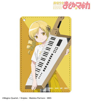 rockin'starコラボ 描き下ろしイラスト 第2弾 巴マミ 1ポケットパスケース