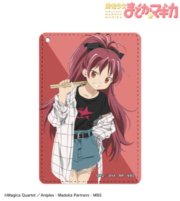 rockin'starコラボ 描き下ろしイラスト 第2弾 佐倉杏子 1ポケットパスケース