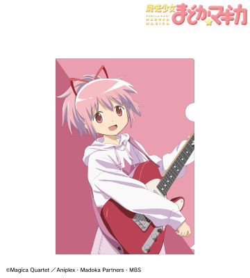 rockin'starコラボ 描き下ろしイラスト 第2弾 鹿目まどか クリアファイル