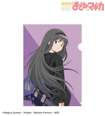 rockin'starコラボ 描き下ろしイラスト 第2弾 暁美ほむら クリアファイル