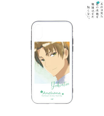 松雪 集 Ani-Art aqua label 強化ガラスiPhoneケース