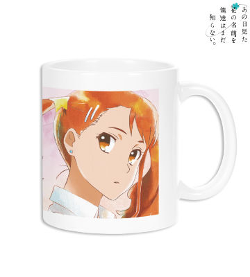安城鳴子 Ani-Art aqua label マグカップ