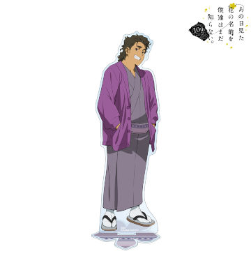 花やしきコラボ 描き下ろしイラスト 久川鉄道 モダン和装ver. BIGアクリルスタンド