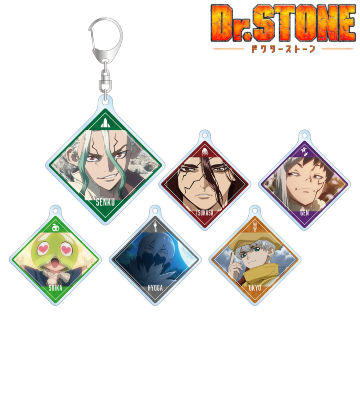 トレーディング両面アクリルキーホルダー