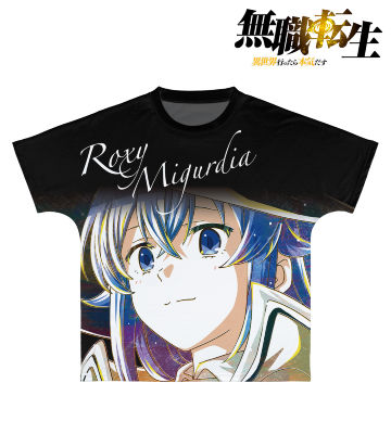 ロキシー・ミグルディア Ani-Art フルグラフィックTシャツ