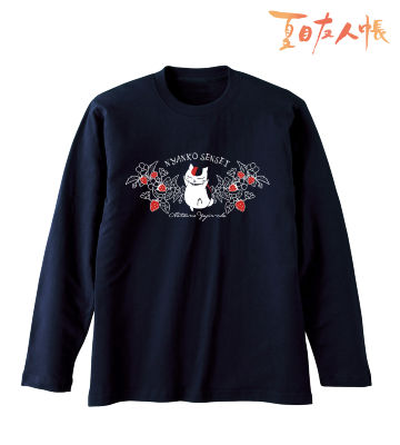 ニャンコ先生 ロングTシャツ イチゴ