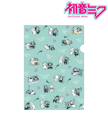 MikuWorldCollab すこぶる動くウサギ クリアファイル