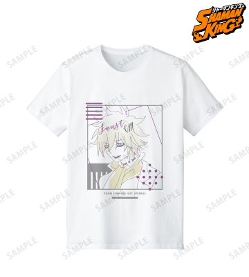 レディース XXXL TVアニメ『SHAMAN KING』 チョコラブ・マクダネル lette-graph Tシャツ レディース XXXL[アルマビアンカ] TVアニメ『SHAMAN KING』 ホロホロ lette-graph Tシャツ