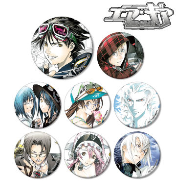 トレーディング 表紙イラスト 缶バッジ