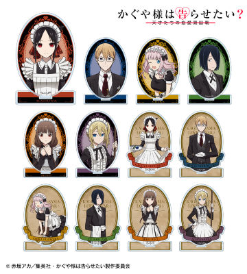 描き下ろしイラスト メイド＆執事ver. トレーディングアクリルスタンド