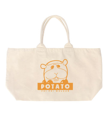 ポテト BIGジップトートバッグ