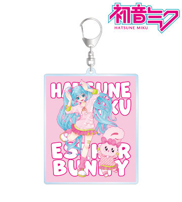 MikuWorldCollab Esther Bunny BIGアクリルキーホルダー ver.B
