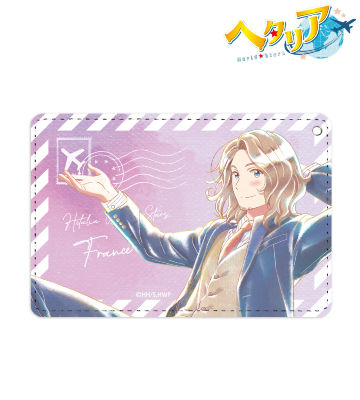フランス Ani-Art aqua label 1ポケットパスケース