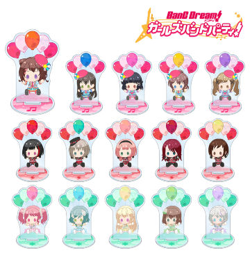 トレーディング POPOON アクリルスタンド ver.A
