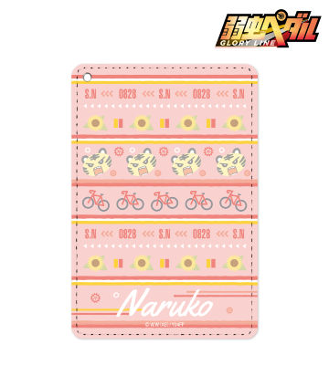 鳴子 章吉 モチーフ柄 1ポケットパスケース