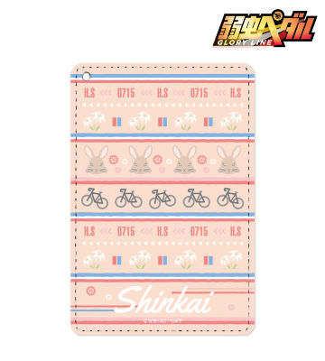 新開 隼人 モチーフ柄 1ポケットパスケース