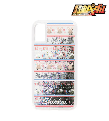 新開 隼人 モチーフ柄 グリッターiPhoneケース