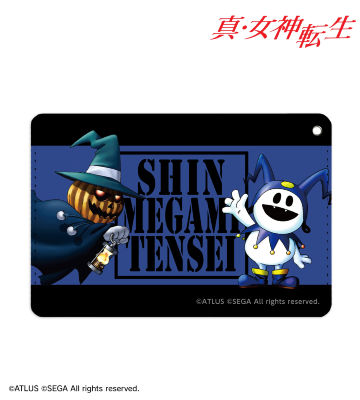 悪魔 1ポケットパスケース
