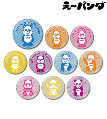 トレーディングメタリック缶バッジ
