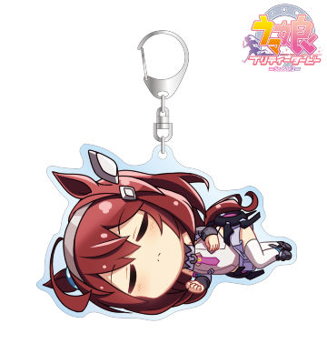 ライスシャワー 公式リボンキーホルダー ウマ娘 プリティーダービー 公式リボンキーホルダー ライス