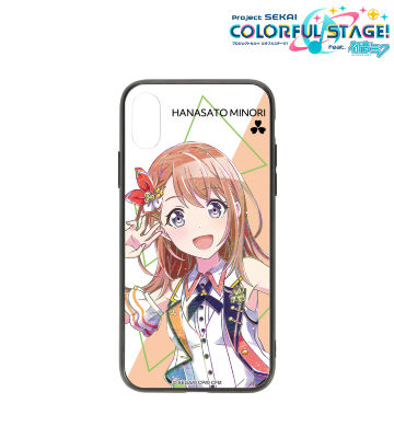 花里 みのり Ani-Art 強化ガラスiPhoneケース