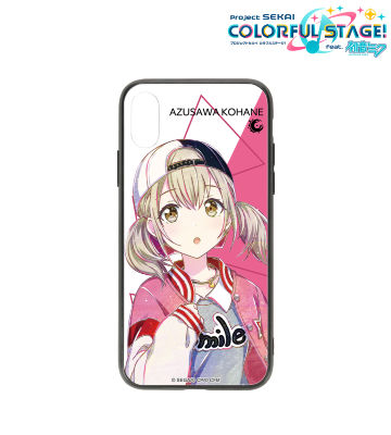 小豆沢 こはね Ani-Art 強化ガラスiPhoneケース