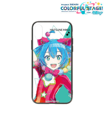 初音ミク Ani-Art 強化ガラスiPhoneケース