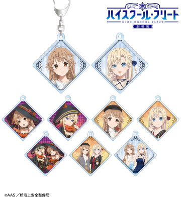 描き下ろしイラスト ココ・ミーナ トレーディングアクリルキーホルダー