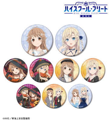 描き下ろしイラスト ココ・ミーナ トレーディング缶バッジ