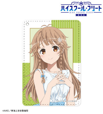 描き下ろしイラスト 納沙 幸子 パーティードレスver. 1ポケットパスケース