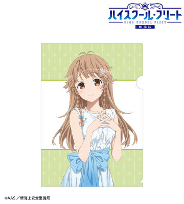 描き下ろしイラスト 納沙 幸子 パーティードレスver. クリアファイル