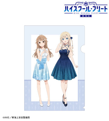 描き下ろしイラスト 納沙 幸子＆ヴィルヘルミーナ パーティードレスver. クリアファイル