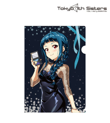 描き下ろしイラスト 天堂寺ムスビ クリスマスコフレver. クリアファイル