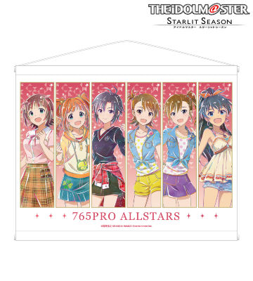 765PRO ALLSTARS Ani-Art B2タペストリー ver.A
