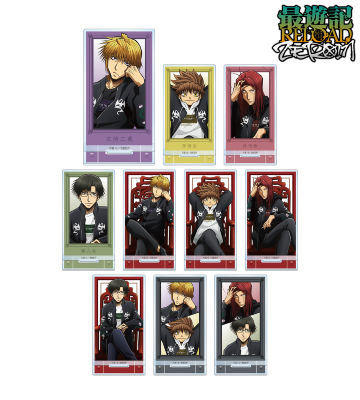 描き下ろしイラスト 花鳥風月ver. トレーディングアクリルスタンド