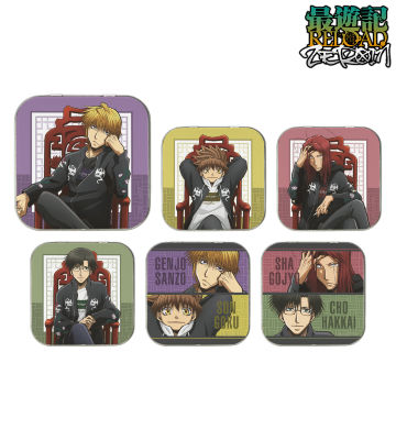 描き下ろしイラスト 花鳥風月ver. トレーディングブリキケース