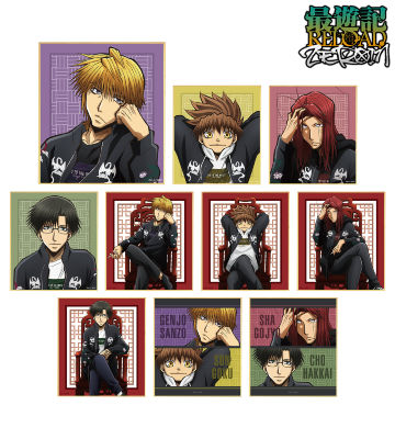 描き下ろしイラスト 花鳥風月ver. トレーディングミニ色紙