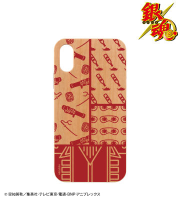 沖田総悟 ウッドiPhoneケース