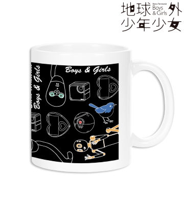 モチーフ柄 マグカップ